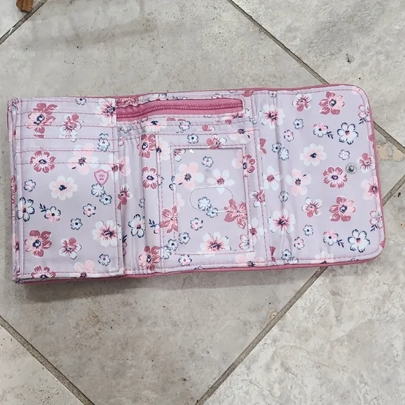 Vera Bradley Pink Quilted Wallet with Disney Characters RFID PROTECTION - Picture 3 of 14